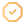 Orange outlined checkbox with tick