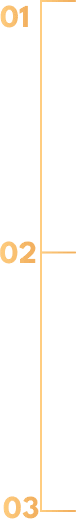 Mobile version of decorative golden line
